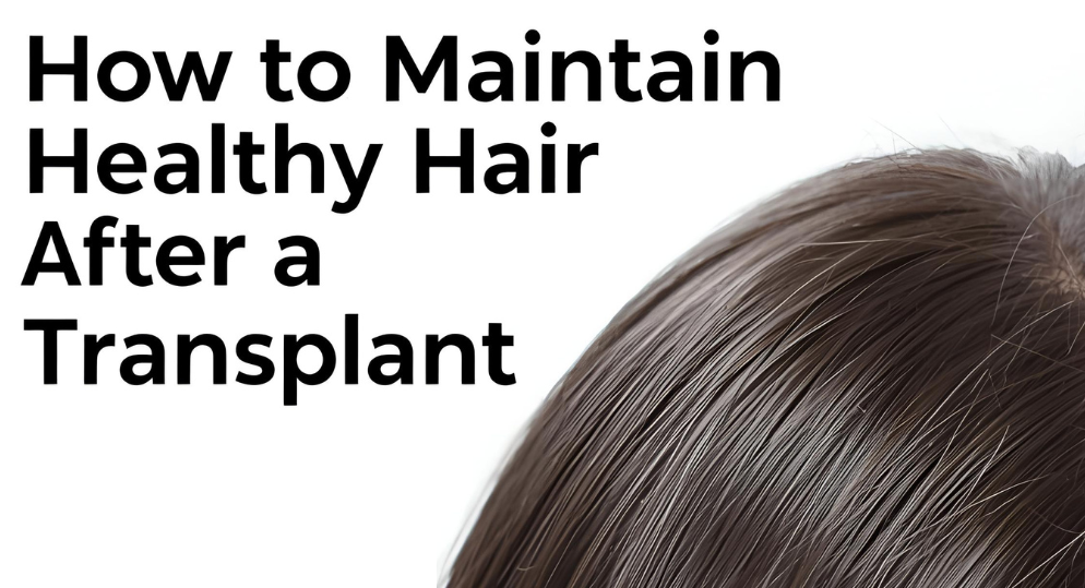 Maintain Healthy Hair After a Hair Transplant
