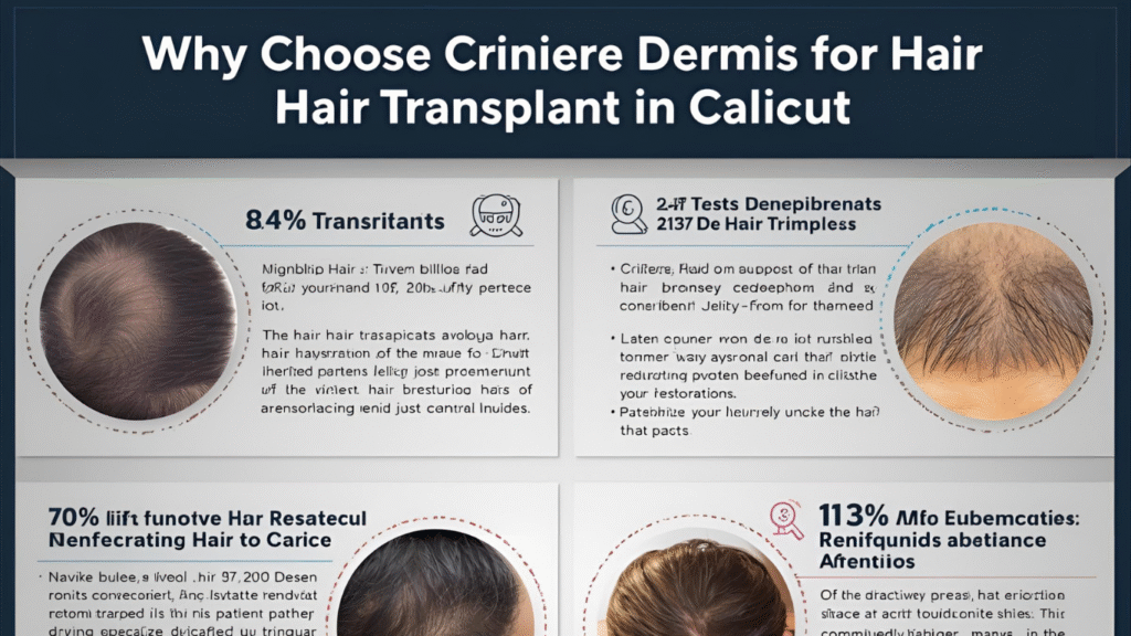 Why Choose Criniere Dermis for Hair Transplant in Calicut